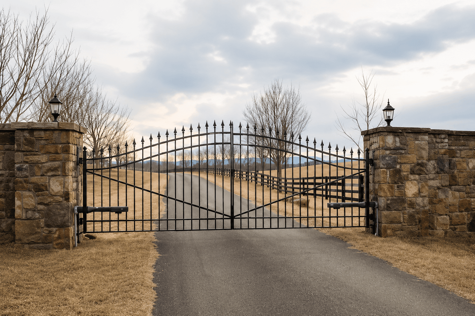 The entrance to Mountain Mama Ranch